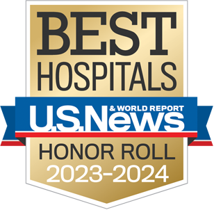 U.S. News & World Report Best Hospitals - 2023-24 Honor Roll (logo)
