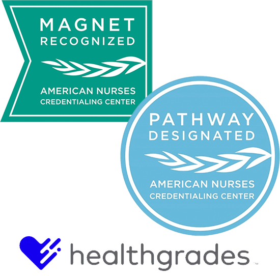 Magnet Recongized, Pathway Designated, Healthgrade awards